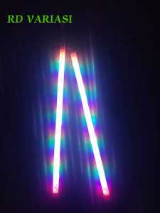 RGB LAMPU NYALA RUNNING FLEKSIBEL 20MODE 30 CM 12/24 VOLT