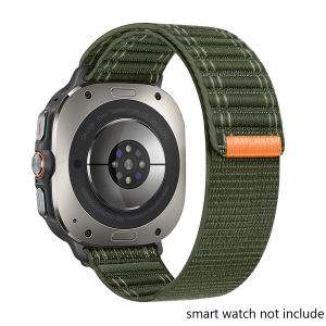Nylon Strap for Samsung Galaxy Watch Ultra 47mm Band Sports Adjustable Loop Bracelet Wristband for Galaxy Watch 7 Ultra Bracelet