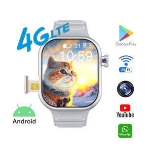 XIAO.MI 4G Smart Watch with sim card slot and WiFi B29 Android Smartwatch Playstore GPS Camera 49mm sport fitness Smartwatch 智能手表 智慧手錶 4G手表