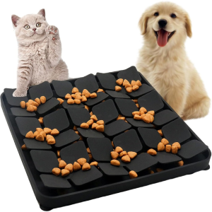 Dog Food Slow Feeder Sniff Mat with Suction Cup for Train Your Dogs Senses Anti-choking Silicone Snuffle Mats Pet Accessories