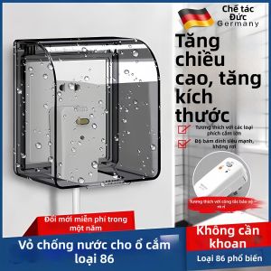 Bao Che ổ cắm Phòng Tắm Chống Nước
