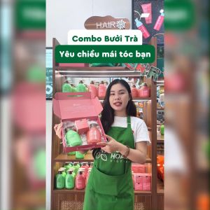 Dầu Gội Hoặc Dầu Xả Thảo Dược Cỏ Cây Hoa Lá Bưởi Trà Hỗ Trợ Mọc Tóc Phục Hồi Hư Tổn 350g