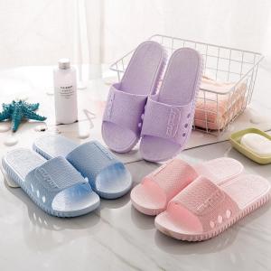 Summer Home Slippers Womens Outdoor Wearable Slip-On Bathing Home Use Soft Bottom Bathroom Couples Slippers Anti-Slip