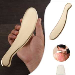 Guasha เครื่องมือนวดสแตนเลสเกรดทางการแพทย์เครื่องมือขูดด้วยตนเอง Myofascial Release เนื้อเยื่อกายภาพบําบัดบรรเทาอาการปวด