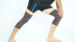 Elbow Knee Support Elastic Sport Protective Pad Fitness Running Cycling Elbow Guard And Knee Guard