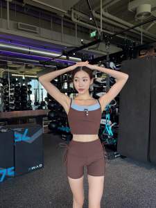 Jolie Sport bra : บราออกกำลังกาย โยคะ พิลาทิส มีฟองน้ำในตัว ทรงสวย เก็บทรงเรียบเนียน