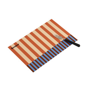 แผ่นรองอาหารแบบตัดได้กันความร้อนกันน้ำกันมันสำหรับโต๊ะทานอาหาร แผ่นรองหินอิฐปูพื้นแบบเรียบง่ายและโมเดิร์นสำหรับใช้ในบ้าน