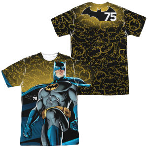 Hot Toys | 2026 Summer Hot Selling Fashion New Superhero Batman City Pattern Design T-shirt Hip Hop Street 3D Printed Round Neck T-shirt