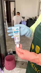 Kem tẩy vết bẩn Easy Clean Bright 300g dùng để loại bỏ vết graffiti trên tường nội thất kem tẩy vết bẩn tường màu trắng.
