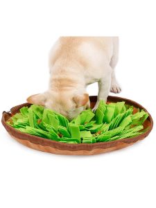 Pet Snuffle Mat for Dogs  Nosework Feeding Mat Slow Feeder for Training and Stress Relief Encourages Natural Foraging Skills