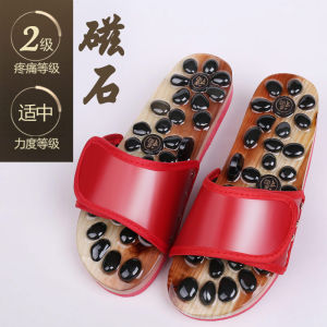 Indoor Home Slip-resistant Massage Pebble Slippers Womens Mens Foot Bottom Pressure Points Shoes Summer Household Sandals