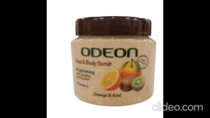 ODEAN FACE AND BODY SCRUB ORANGE AND KIWI WITH VITAMIN C 300ML