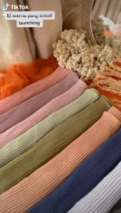 Pashmina Baby Doll Plisket Full/ Hijab Pashmina Plisket Full Ceruty