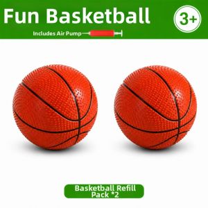 BABYSHOME | Quiet Indoor Kids Basketball Hoop Toy