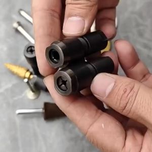 New!! 1 Set - 4Pcs Adapter Modifikasi Gerinda Grinder Ukir tuner Chuck Tipe M10 ( BISA COD )