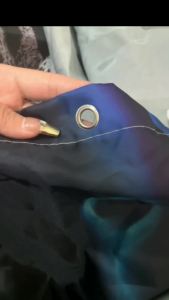 jieprom 4PCS Blue Rose and Leopard Shower Curtain Bathroom Set with Rugs Toilet Lid Cover and Bath Mat Blue Shower Curtain with 12 Hooks Durable Bathroom Decor Set