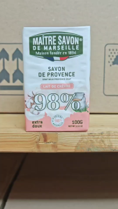 สบู่มาร์เซย์ ซาวอน เดอโพรวองซ์ โรส โพรวองซ์ โซป โรส ขนาด 100 กรัม