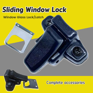 Digeo 1 Set Sliding Window Lock Latch Buckle Closed Four-wheel Car Window Glass Lock Buckle