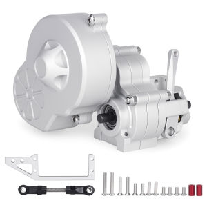 1Pcs Aluminum Transmission DIG Gearbox with Steel Gear for 1/10 Axial SCX10 AX10 Wraith RC Crawler Car Truck Upgrade Parts