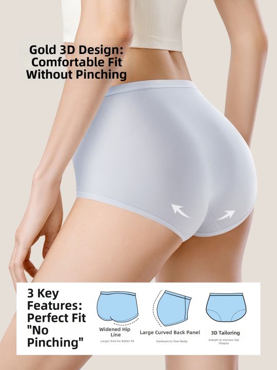COSMO%20LADY%20%7C%20Cotton%20Antibacterial%20Long%20Crotch%20Underwear%20-%20Image%204