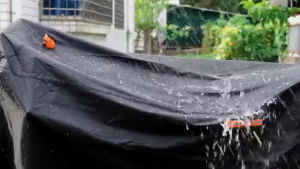 AUTOFUN 210D Oxford Motorcycle Cover Waterproof Dustproof Outdoor Motorbike Protector With Lock Hole Anti Cat Scratch All Weather Protection