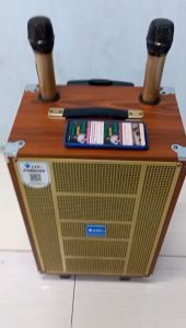 Loa kéo chính hang AZPRO AZ- 12-A-Pro Mẫu mới Bass 30-3 đường tiếng thùng gỗ cao cấptặng 2 mic không dây vỏ kim loại hát Karaoke