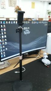 Chân để bàn MT13A gắn điện thoại gắn phụ kiện kẹp điện thoại loại xịn chăc chắn 20cm - 40cm