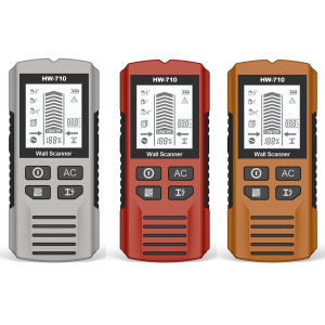 6-in-1 Electronic Stud Detector Green Backlight Stud Finder Tool for 1-1/2 Inch Drywall Stud Center Detecting