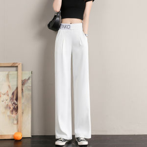 Icy Silk Loose Trousers Women