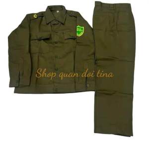 ( Tay Dài) Quần áo bảo vệ ANTT Quần áo bảo vệ nam Đồng phục ANTT cơ sở
