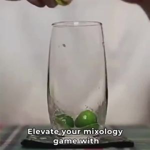 Bộ Dụng Cụ Pha Chế Đa Năng 3 Món Bằng Thép Không Gỉ - Chày Nghiền Đá Que Khuấy Cocktail Chày Nghiền Trái Cây Chanh