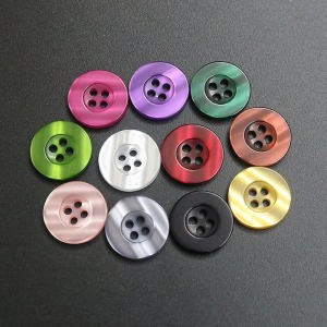 Resin Shirt Buttons Circular Pearl Sweater Decorative Accessories 9-23mm Home Fabric Sewing DIY Materials Tools And Finished