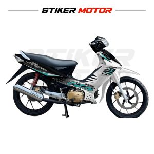 SH07 Striping Stiker Sticker Suzuki Shogun 125 SP Tahun 2006 Lis Motif Ori Variasi Racing Lz