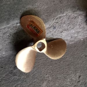 kipas perahu baling kapal perahu nelayan 5pk no 3 as 19mm besi kuningan