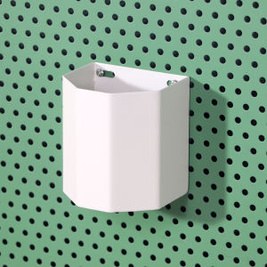 Wall-Mounted Iron Box Pen Holder Unmoji Assembly Punching Hanging Plate Wire-Wrap Board Accessories Storage Bucket Storage Rack Chopsticks Shelf