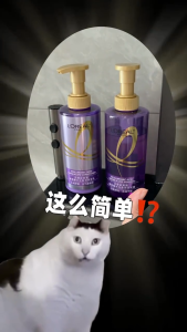 Dầu gội xả LOreal Hyaluronic acid Làm phồng dưỡng tóc Extraordinary Oil Smooth