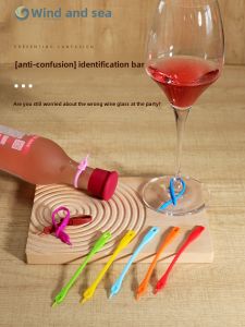 FENGHEDAHAI | Anti-Mix-Up Wine Glass Identifier for Glass Stemware