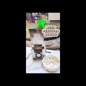 MAXPUMP Mesin Makanan Mesin Pengupas Bawang Putih 220v 180watt Alat Pengupas Bawang 20kg