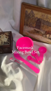 6 in 1 DIY Facial Mask Mixing Bowl Set | Mud Clay Spa Silicone Face Brush Spatula Skincare Kit