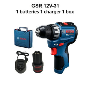 Bosch | BOSCH GSR 12V-31 Professional Cordless Drill Driver 2-in-1 for Wood Metal Plastic Drilling & Screwdriving Durable Power Tool