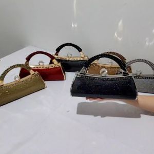 Tas Pesta Diamond Farnell 2708/2597/2697/2688/2701 Clutch Cantik Kondangan Impor Glitter Glossy