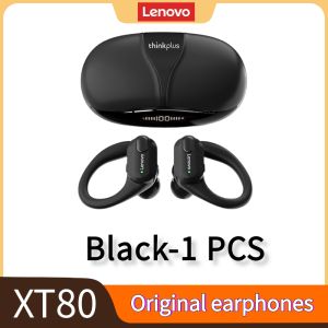 Lenovo | Thinkplus Lenovo XT80 Wireless Headphones Sports Earphones Bluetooth 5.3 Headsets Noise Reduction Earbuds with Mic Ear hooks