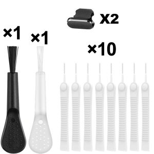 14pcs Cleaning Brush Dust Plug For iPhone Charging Port Dust Cleaning Brush Shower Dust Cleaning Brush Keyboard Cleaning Tools