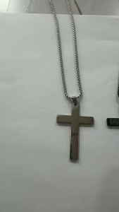 Stainless Steel Pendant Christian Bible Prayer Cross Pendant Men Necklace Charming Gifts Jewelry