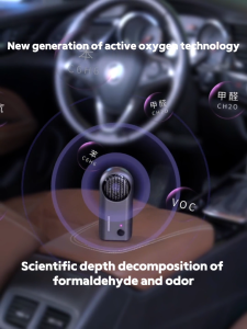 Auto Vehicle Odor Eliminator Home Ozone Generator Odor Eliminator Car Air Purifier USB Rechargeable Air Freshener Somke Remover