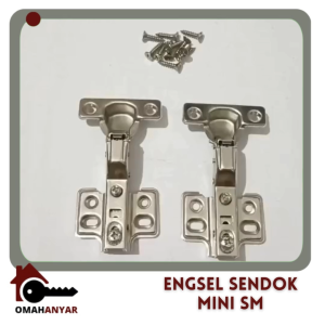 1 PASANG Engsel Sendok Lemari Mini Hidrolis Slowmotion 26mm