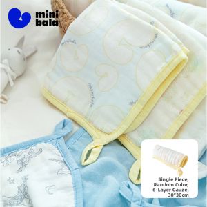 MINI BALA | Baby Cotton Gauze Drool Bib