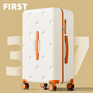 2025 New Travel Suitcase Large Capacity Password Lock Womens 24 Inch Luggage Male 20 Inch Boarding Box Fashion Trend Hardshell