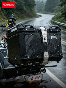 MOTOWOLF | Aluminum Alloy Large Capacity Motorcycle Top Box