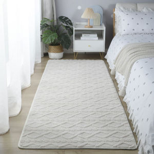 XINXIANGRUI | Nordic Style Fluffy Rug for Girls Bedroom Floor